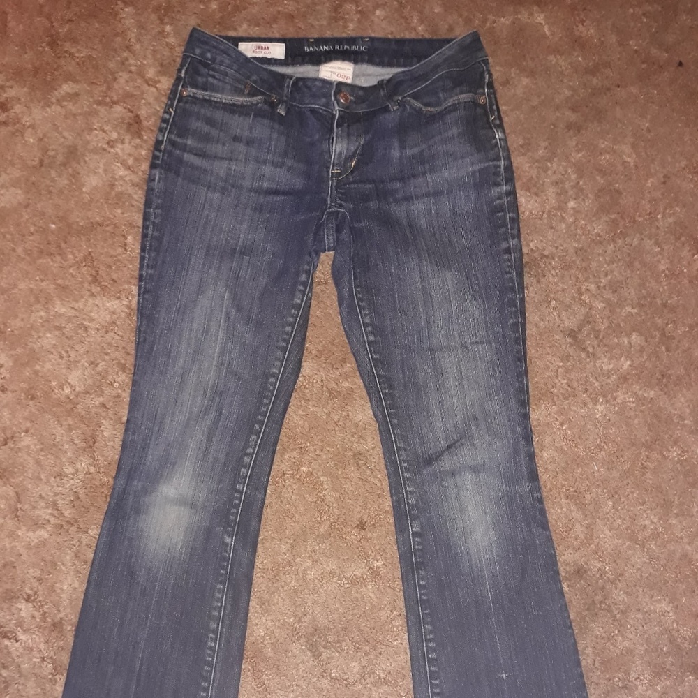 banana republic jeans - petite stretch 02P